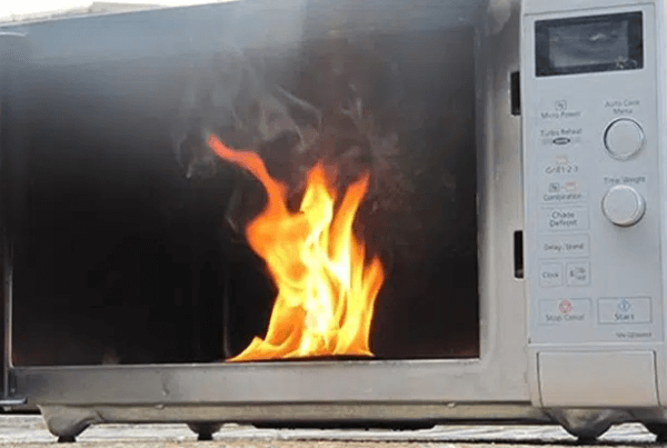 Microware Caught on Fire: What to Do, How to Clean & Avoid
